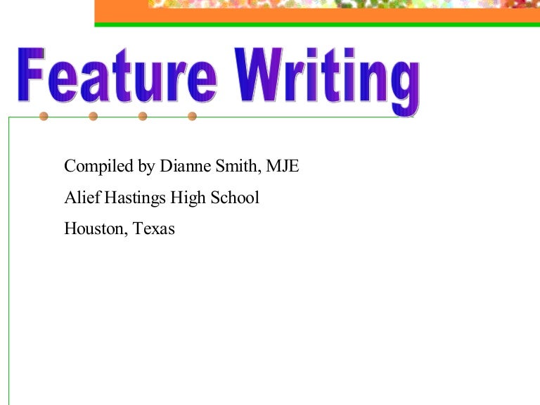 What Are Features – FEATURE – ZMIF