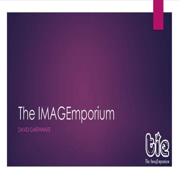 Features and benefits presentation