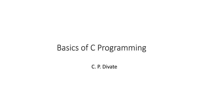 Features and Fundamentals of C Language for Beginners