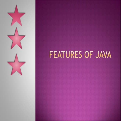 Features of Java.pptx