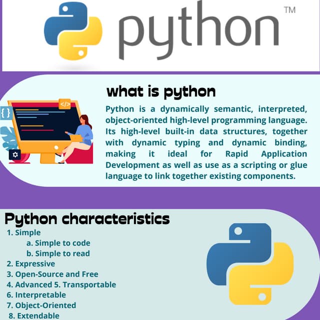 Features of python programming | PDF
