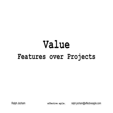 Agile Portfolio Based Release Trains by Ralph Jocham