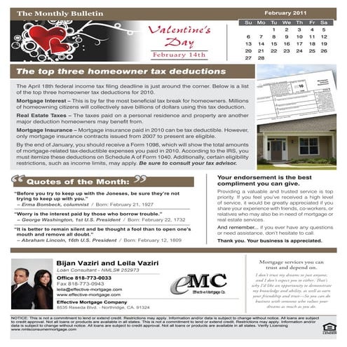 Feb11 Newsflyer