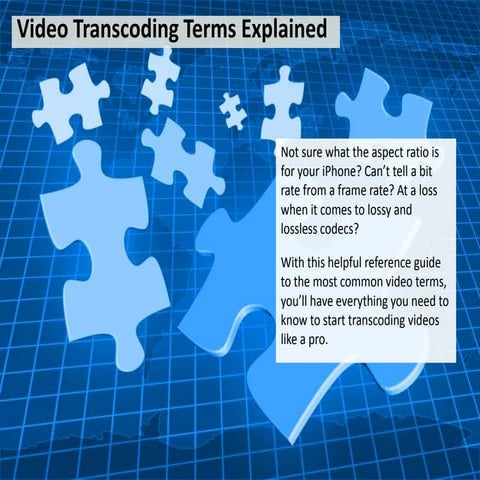 Video Transcoding Terms Explained 