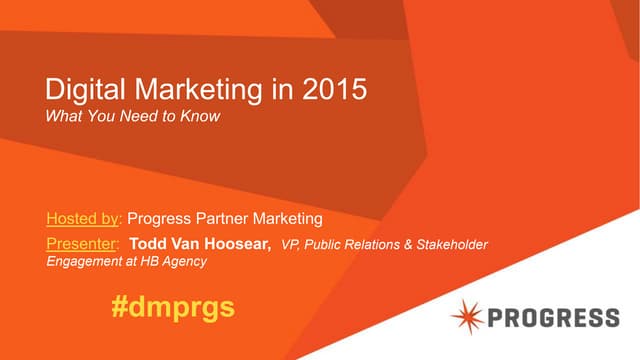 Digital Marketing in 2015