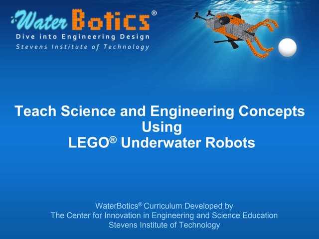 Feb 2015 WaterBotics Presentation