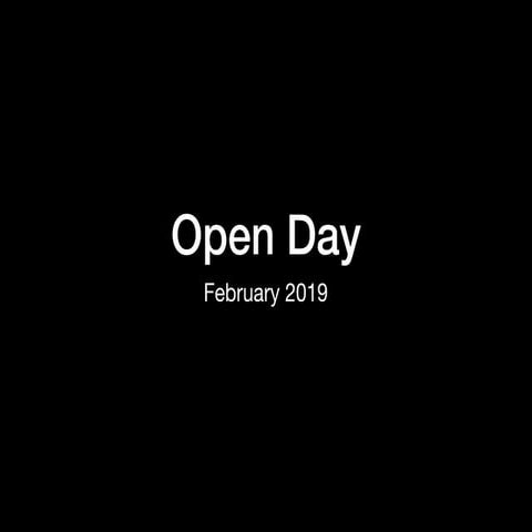 Frappe Open Day February 2019