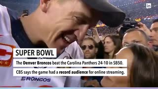 A Record-Breaking Super Bowl, No Chipotle for Lunch. Click to Watch Today's Top Headlines