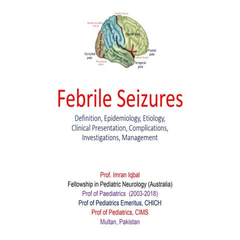 Febrile seizures in children 2021