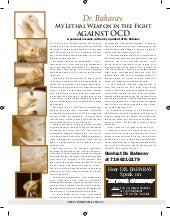 My Lethal Fight Against OCD