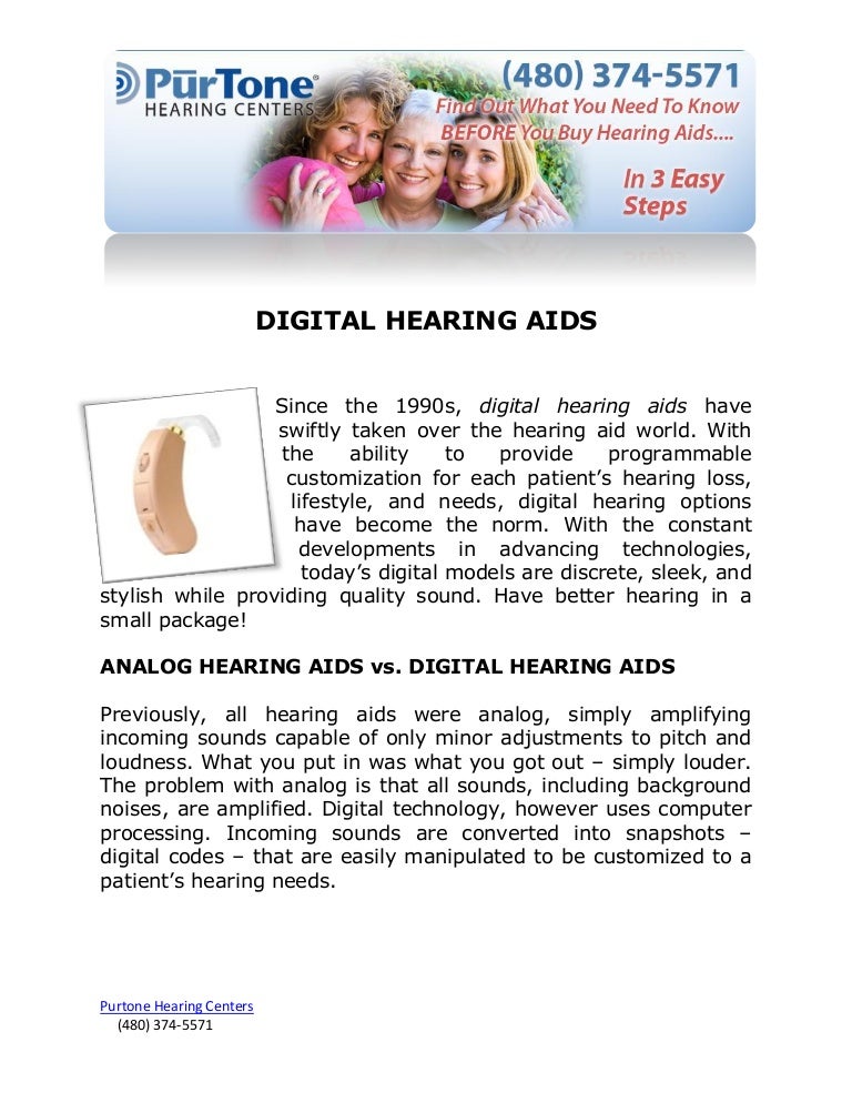 DIGITAL HEARING AIDS MESA AZ