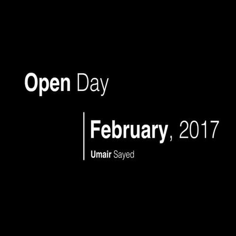 Frappe Open Day - February 2017