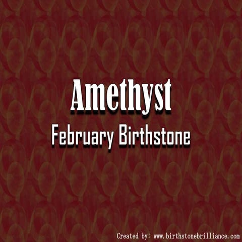 Formation and Composition of Amethyst gemstone | PDF