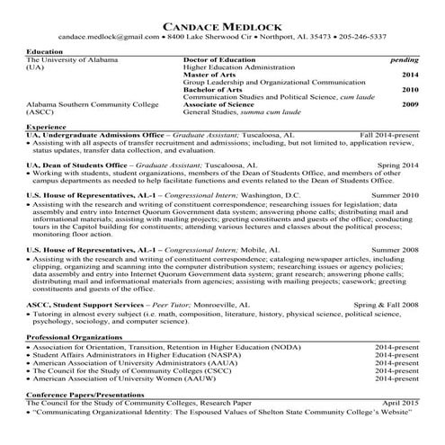 Cedric Resume | DOCX