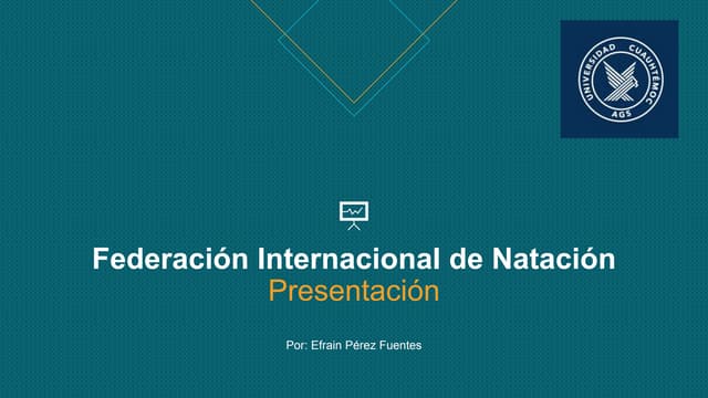 Federación Internacional de Natación.pptx
