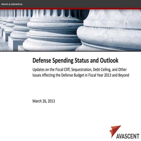Federal and Defense budget update 