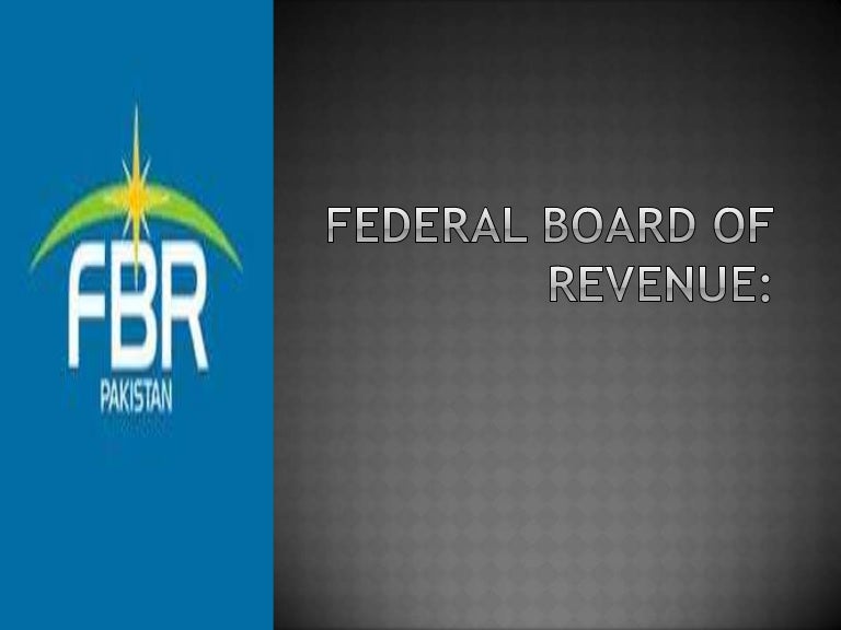 Federal board of revenue