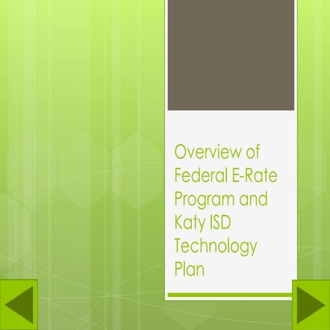 Federal e rate program | PPT