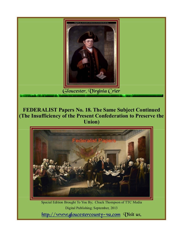 Federalism essay 18 picture