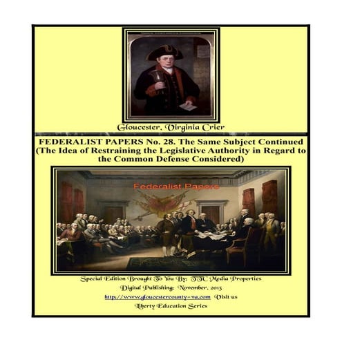 Federalist 51 | PDF