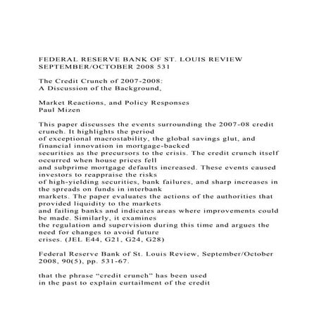 FEDERAL RESERVE BANK OF ST. LOUIS REVIEW SEPTEMBEROCTOBER 200.docx