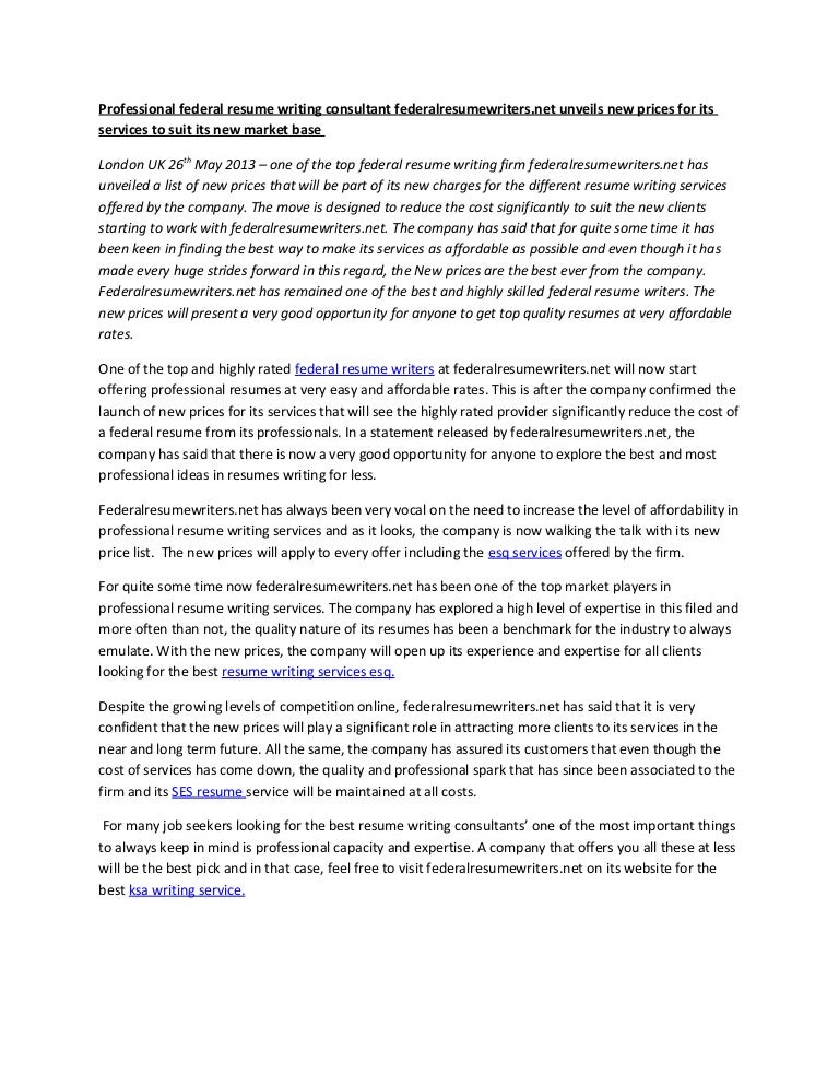 federal resume writers 39 professional federal resume writers