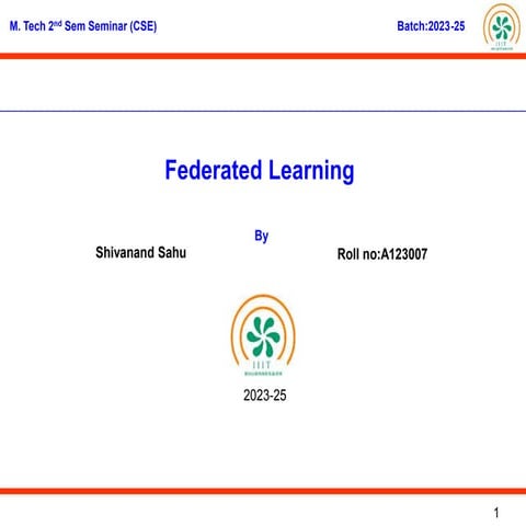 Federated Learning: Collabarative Learning