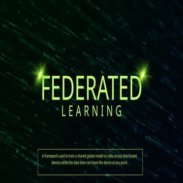 Federated Learning | PDF