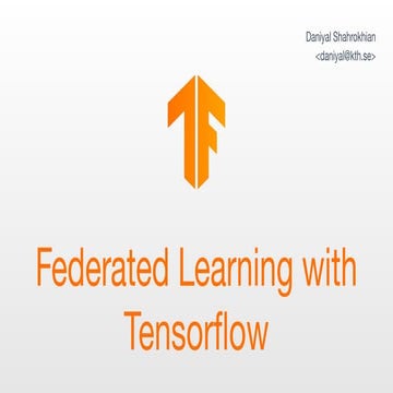 Federated Learning with TensorFlow