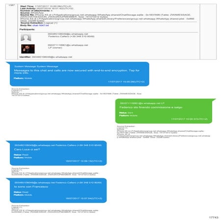 Le chat tra Luca Palamara e Federico Cafiero De Raho