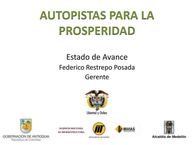 Autopistas para la Prosperidad - 18...