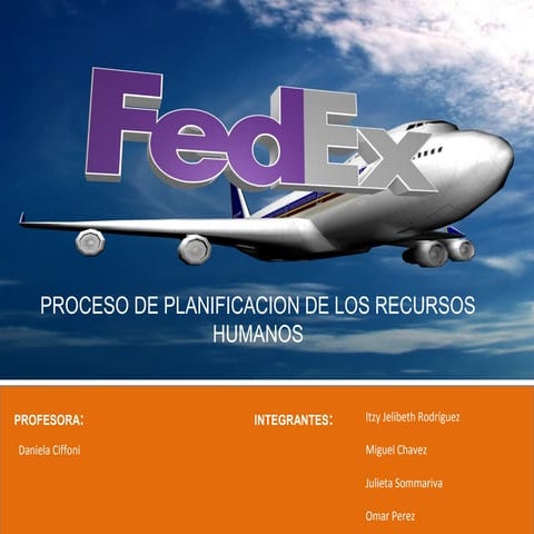 Fedex planificaion rrhh miguel