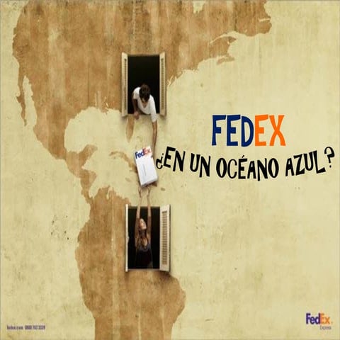 FedEx ¿en un océano azul?
