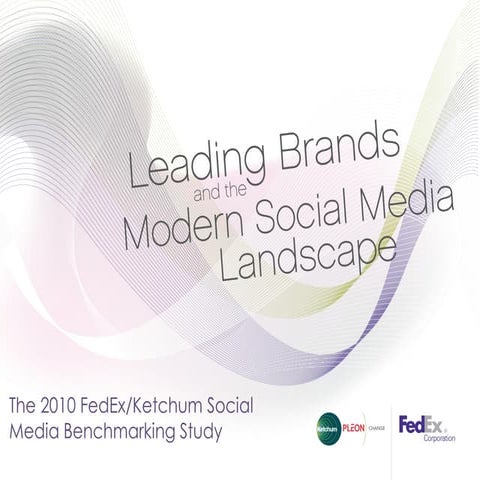 Fed ex / Ketchum Social Media Study Findings Report