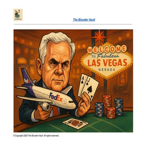 How a Blackjack Table Saved FedEx from Bankruptcy