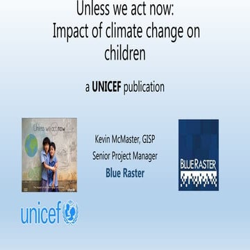 Unless We Act Now: Impact of Climate Change on Children