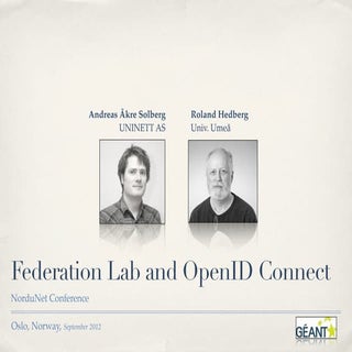 Federation Lab and OpenID Connect