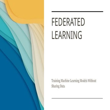 Federated Learning | PDF