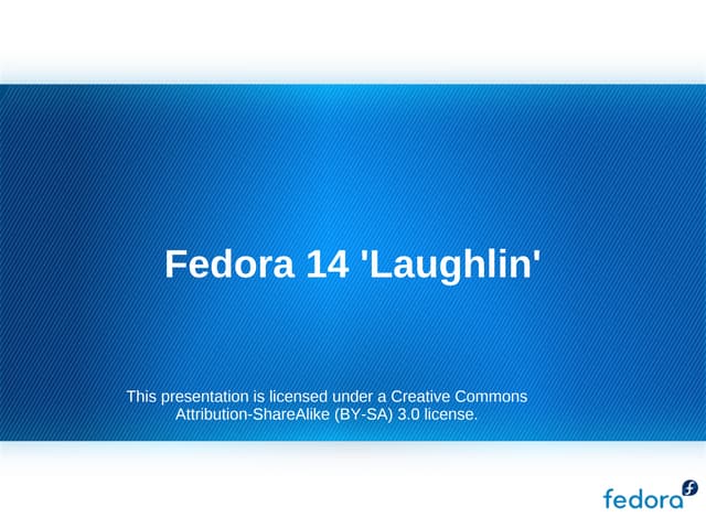 Fedora 14 overview
