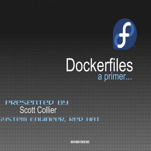Fedora Dockerfiles