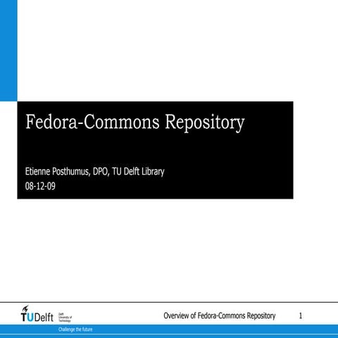 Fedora Overview