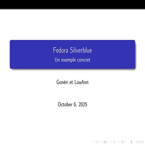 Fedora Silverblue et gaming - un exemple