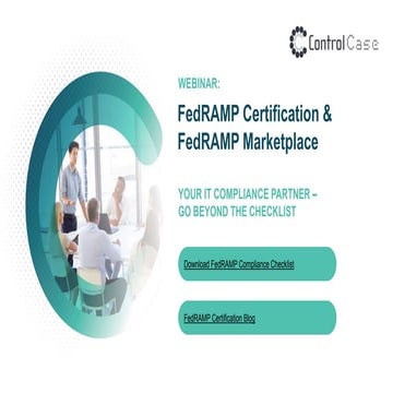FedRAMP Certification & FedRAMP Marketplace