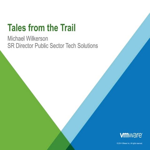 "Tales from the Trail: Hiring Realities and Opportunities in Industry" Mike W...