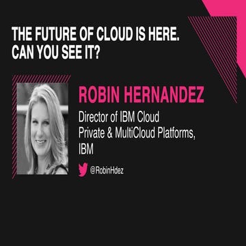 The Future of Cloud is Here. Can You See It?