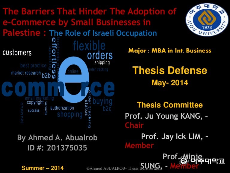 Barrier dissertation