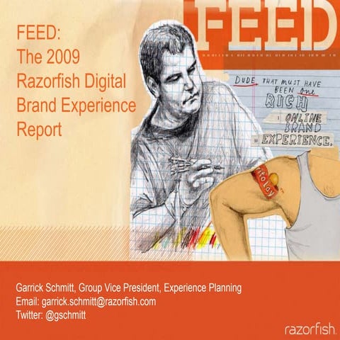 FEED: The Razorfish Digital Brand Experience Report 2009 Key Findings