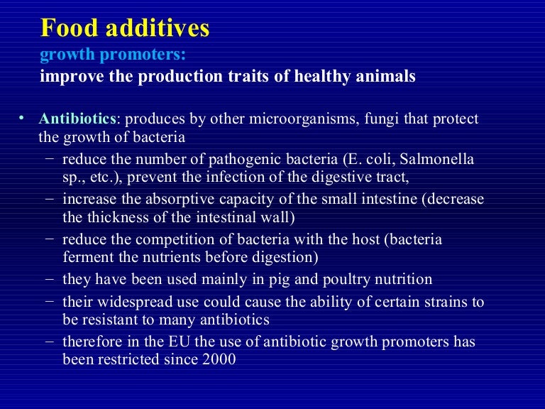 Feed additives