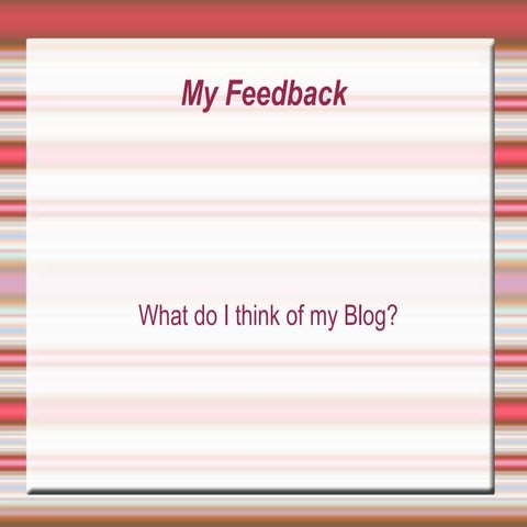 Blog self assessment | PDF