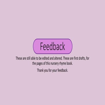 Feedback